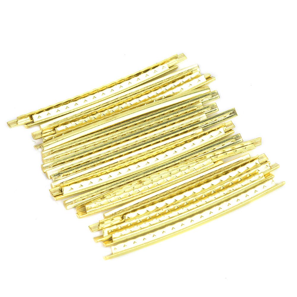 Premium Brass Guitar Fret Wire - Professional Grade for Electric Guitar & Bass | Durable Fret Wire for Luthiers & Musicians | Perfect for Guitar Repair, Custom Builds & Performance Upgrades