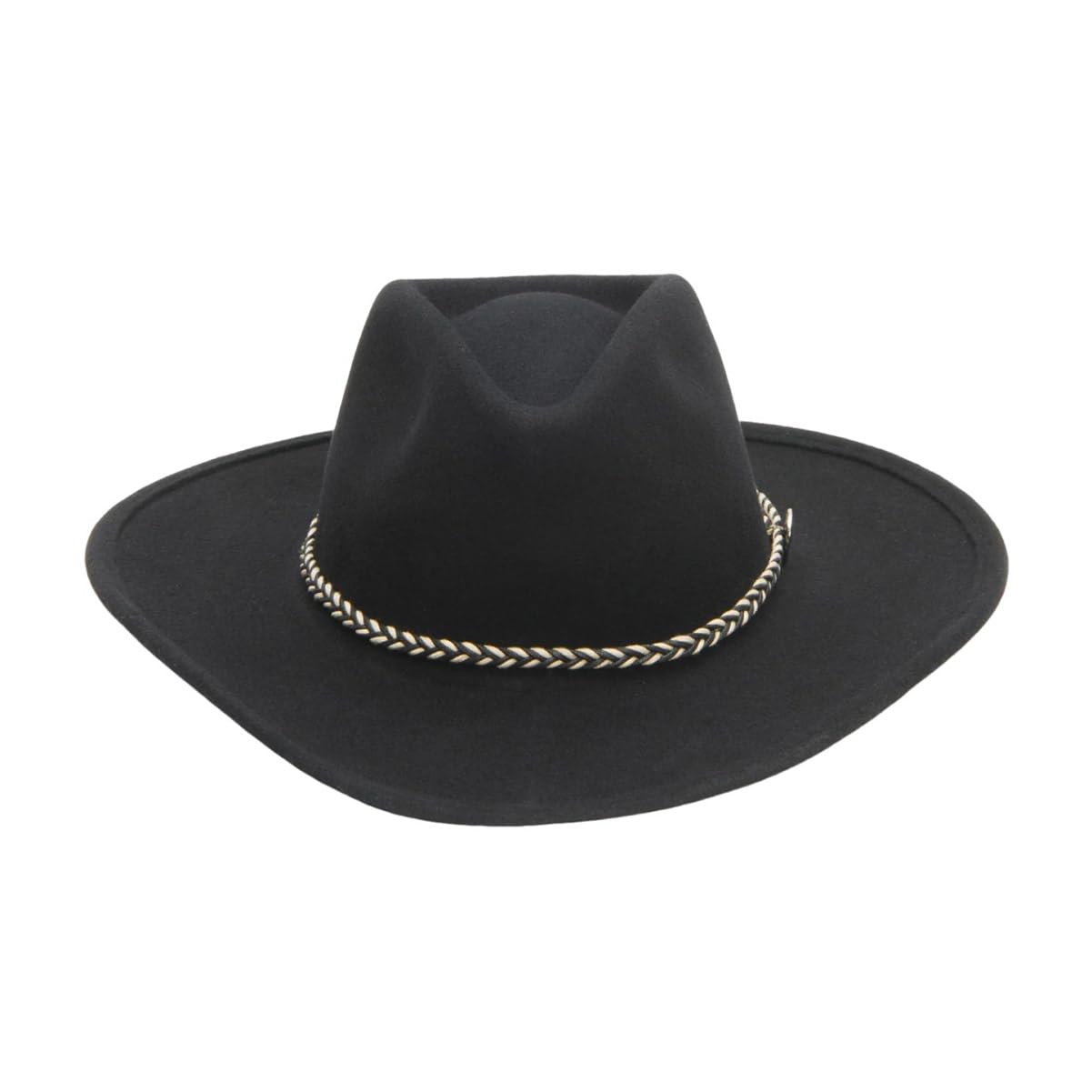 Stetson Unisex Rawhide Western Cowboy Hat for Men & Women - SBRAWH-833423 - Perfect for Rodeo, Country Music Festivals & Outdoor Adventures