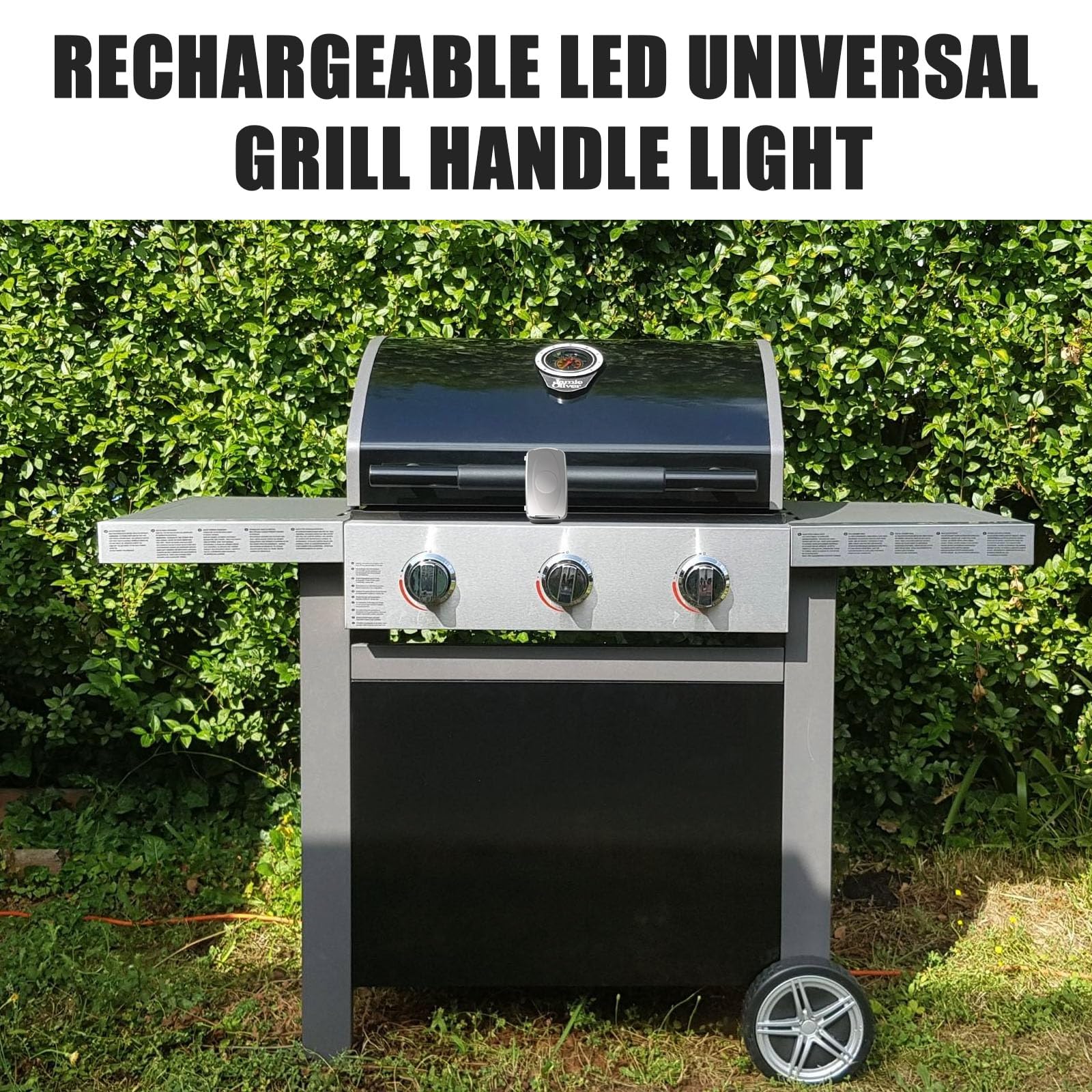 Rechargeable BBQ Grill Light with Auto On/Off - Perfect for Blackstone Griddle & Weber Grill Accessories | Ideal for Nighttime Grilling, Camping & Outdoor Cooking