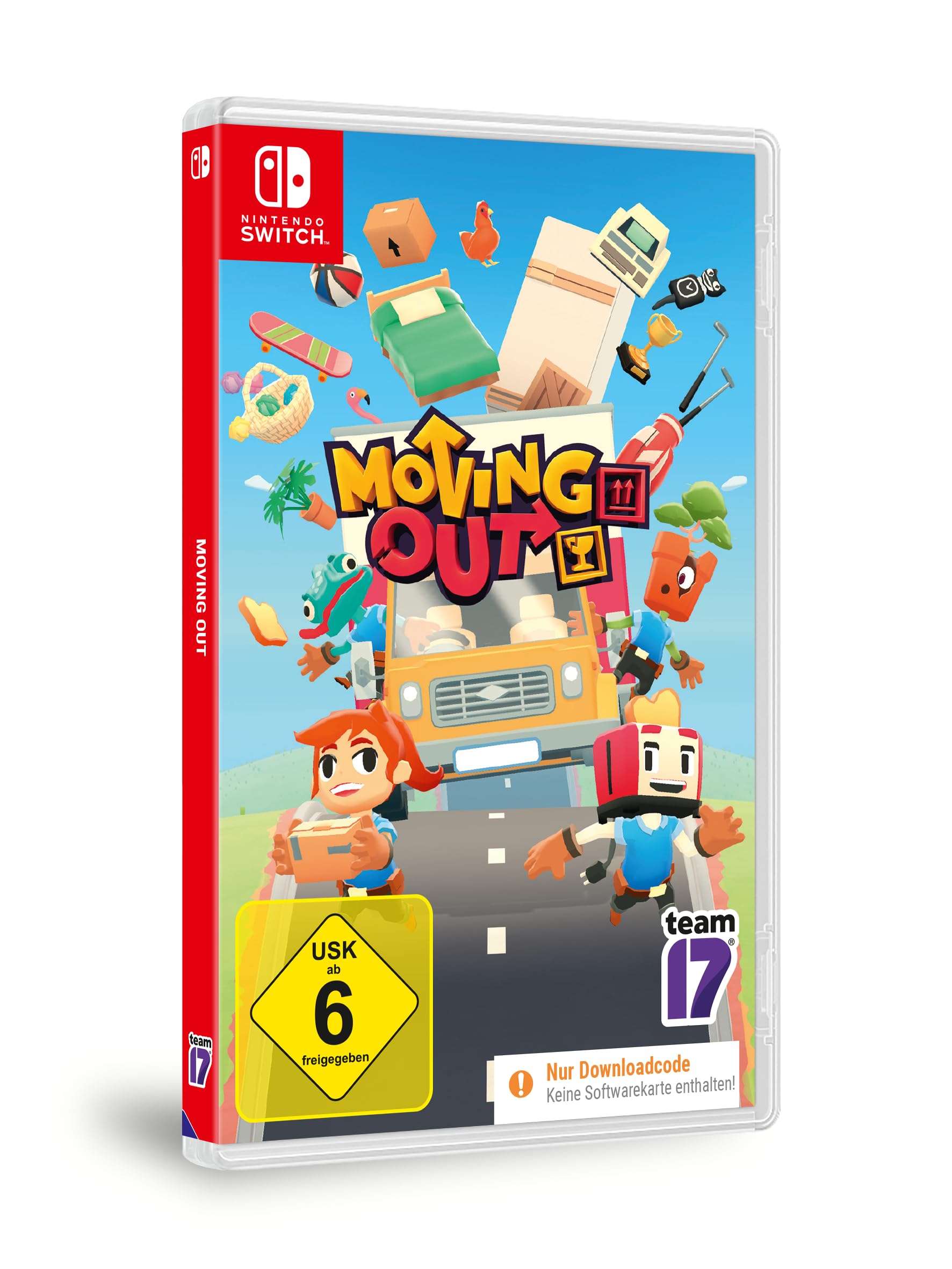 Moving Out - Fun Cooperative Moving Simulation Game for Nintendo Switch - Perfect for Family Game Nights and Party Play