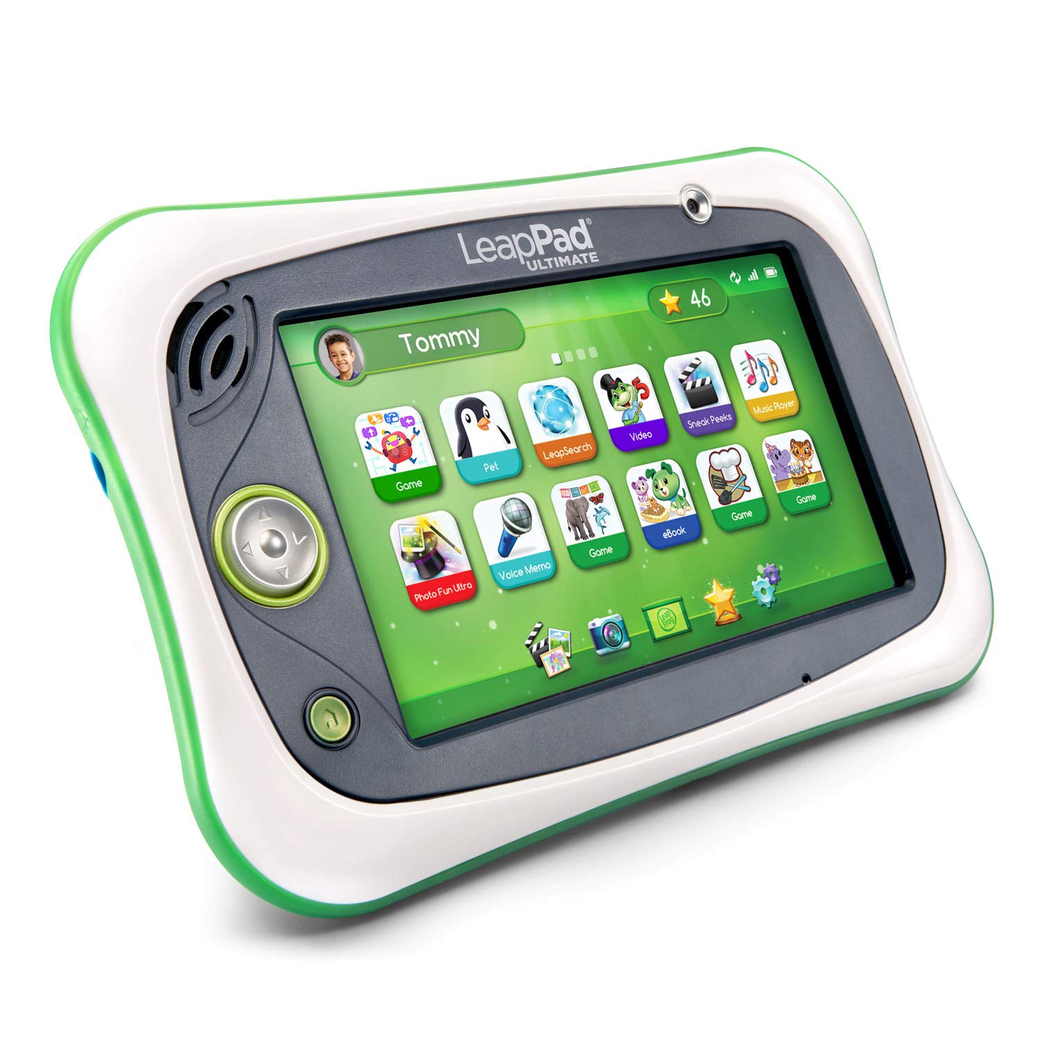 LeapFrog LeapPad Ultimate Kids Learning Tablet - Green | Educational Toy for Preschool & Kindergarten | STEM Learning, Reading & Math Games | Perfect for Home & Classroom Use