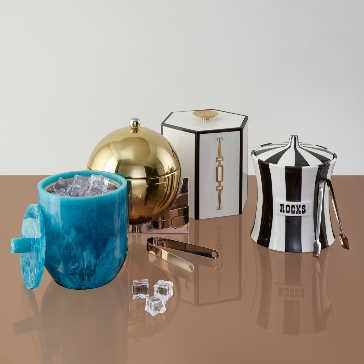 Premium Berlin Ice Bucket - Stainless Steel Champagne Wine Cooler with Handle - Perfect for Parties, Weddings & Outdoor Events