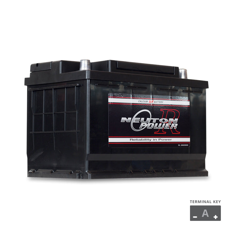 Neuton Power DIN66 700CCA European Car Battery - Reliable Starting Power for BMW, Mercedes, Audi & Volkswagen in Cold Weather