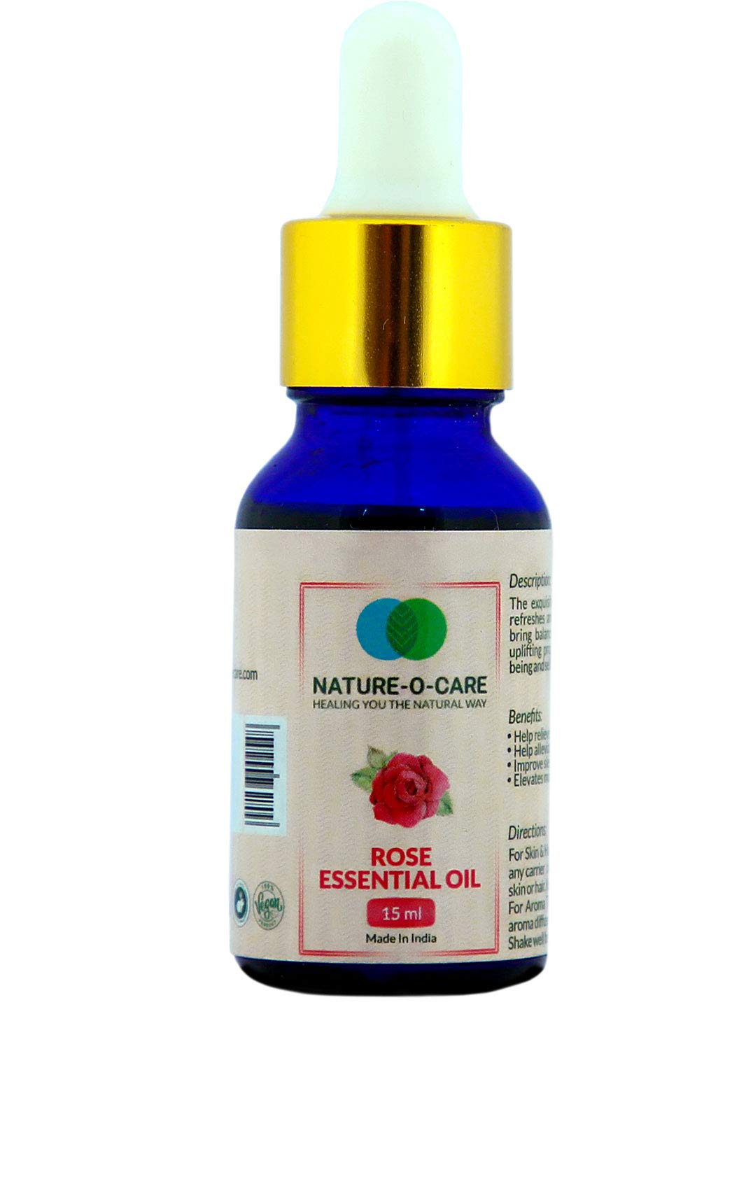 NATURE-O-CARE 100% Pure Lavender Essential Oil for Aromatherapy, Relaxation & Stress Relief - Natural Sleep Aid, Skin Care & Home Diffuser Use