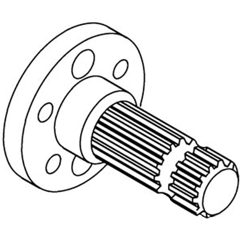 RAParts 108902 New PTO Shaft (1000 RPM) Compatible with John Deere 3010 & 4010 Tractors - Perfect for Farming, Hay Baling & Agricultural Equipment Maintenance