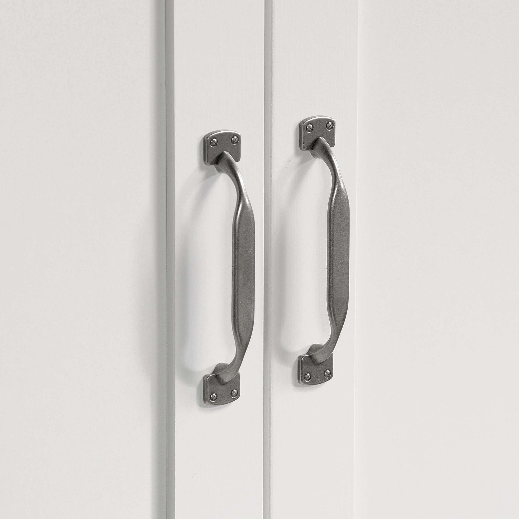 Sauder Soft White Wardrobe Storage Pantry Cabinet - 40