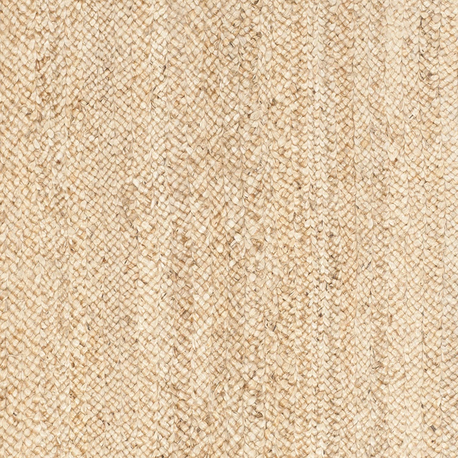 Handwoven Jute Area Rug - Natural Beige Farmhouse Style Braided Rectangle Rug 3x6 Feet for Living Room, Bedroom & Kitchen | Eco-Friendly Floor Mat for Cozy Home Decor
