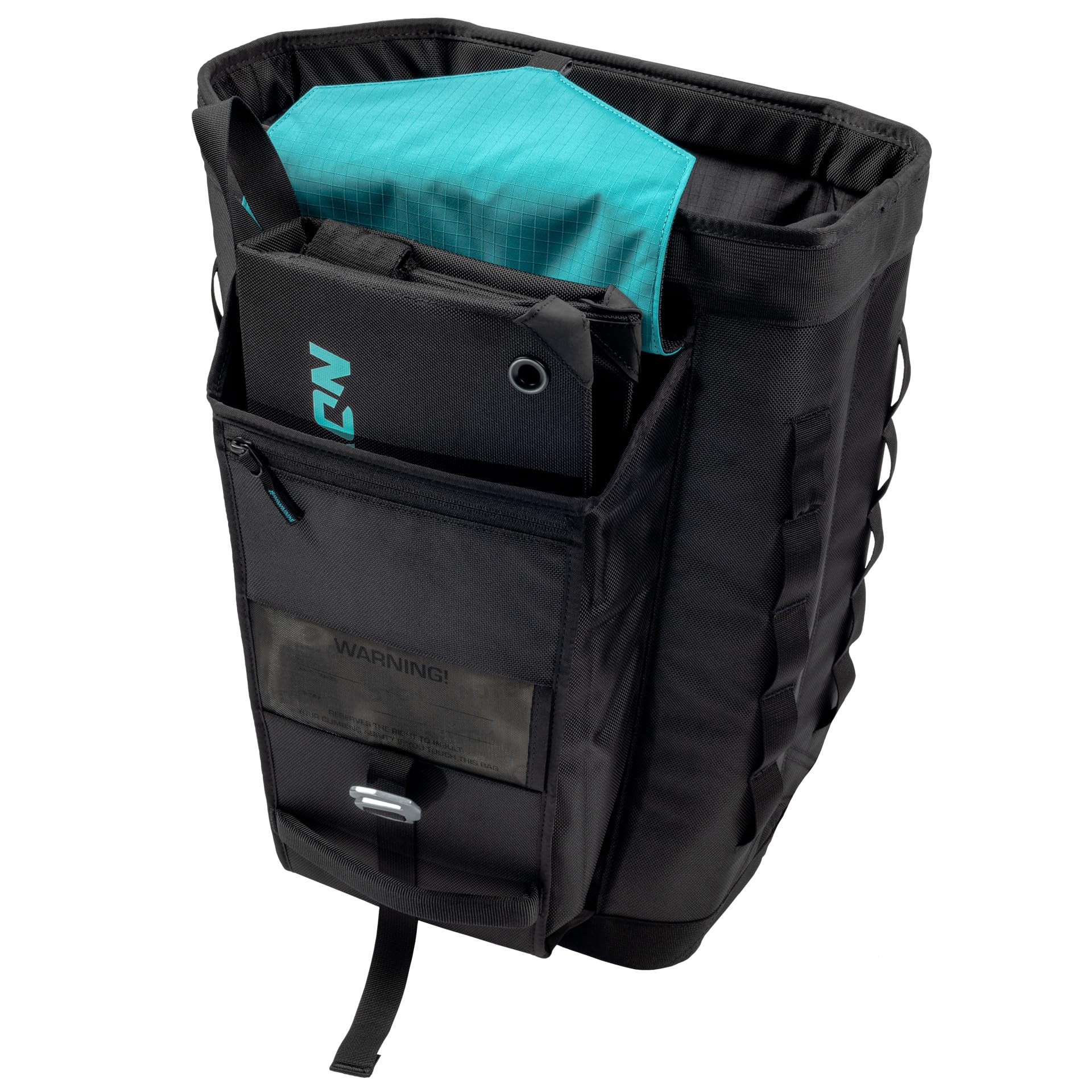 **Notch Approach Rope Gear Bag - 50L Capacity, Durable Climbing Backpack for Rock Climbing & Outdoor Adventures - Perfect for Gear Storage & Hiking (Black, Model 99754)**