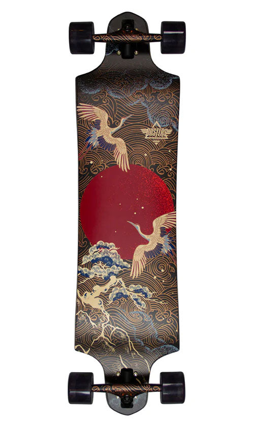 Nippon 38-Inch Longboard Skateboard for Cruising & Carving - Perfect for Commuting, Downhill & Freestyle Riding