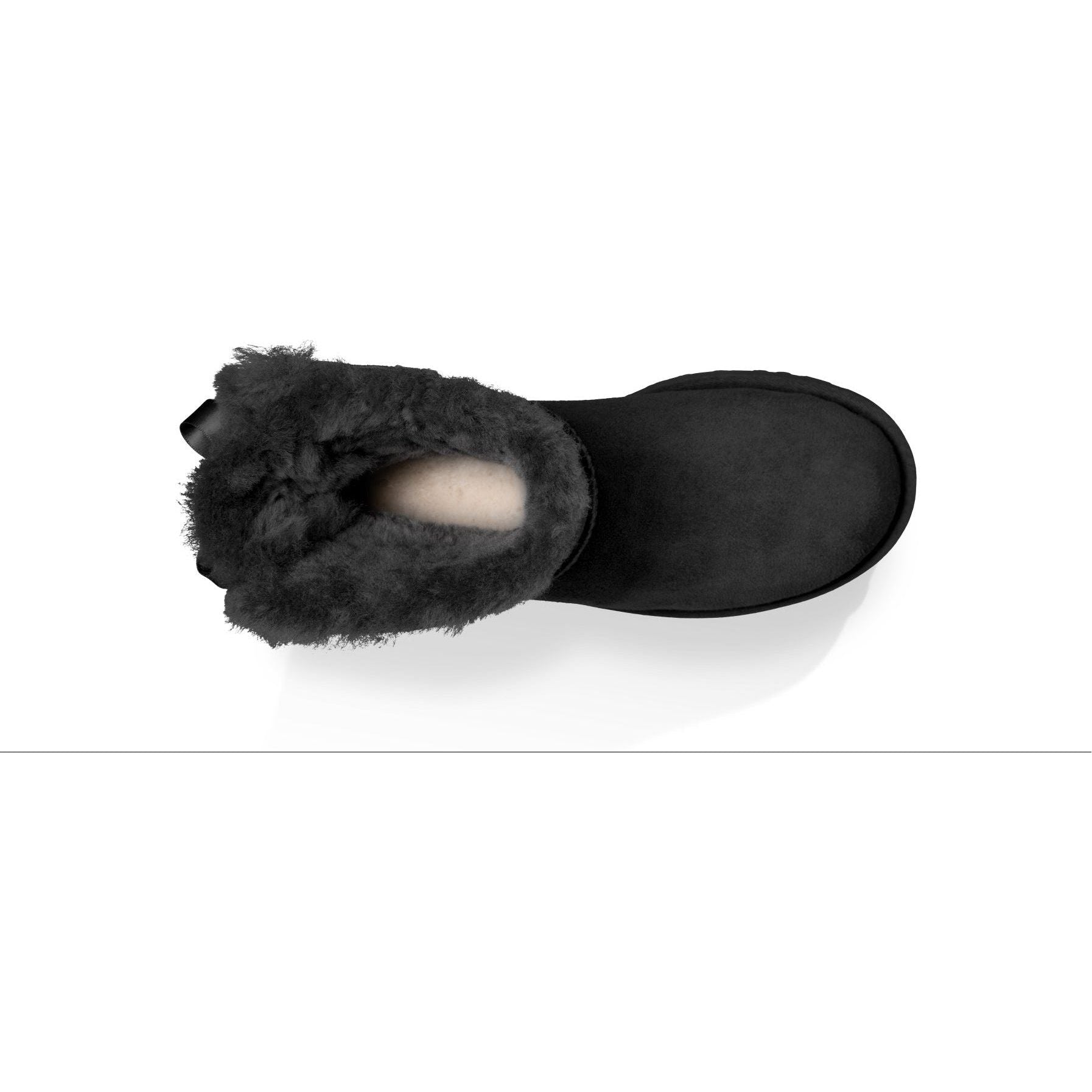 UGG Women's Mini Bailey Bow II Boots - Black Winter Snow Boots for Women | Waterproof & Warm | Perfect for Cold Weather, Snow Days & Casual Outfits