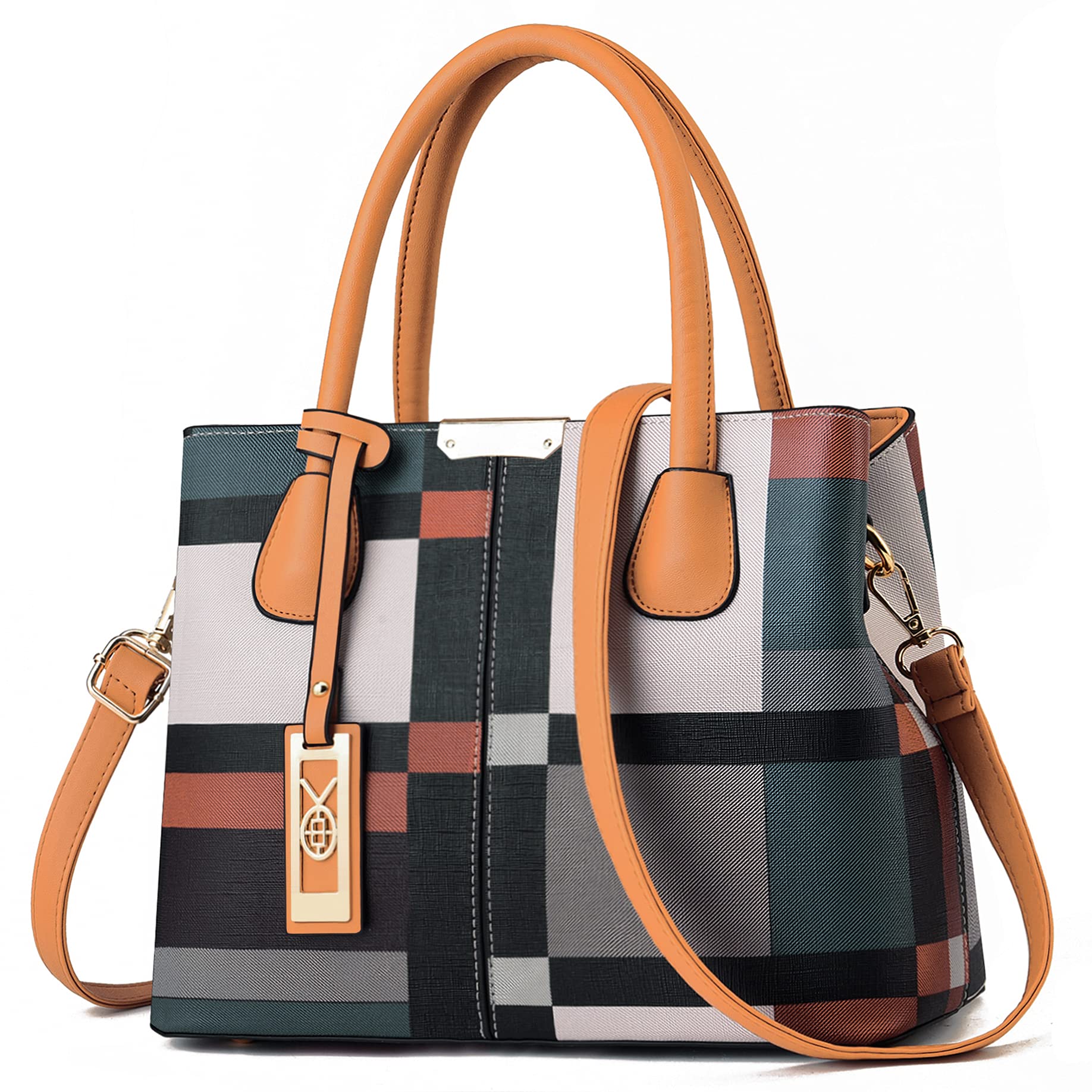 CHICAROUSAL Women's Leather Crossbody Bag - Stylish Tote & Shoulder Purse for Daily Use