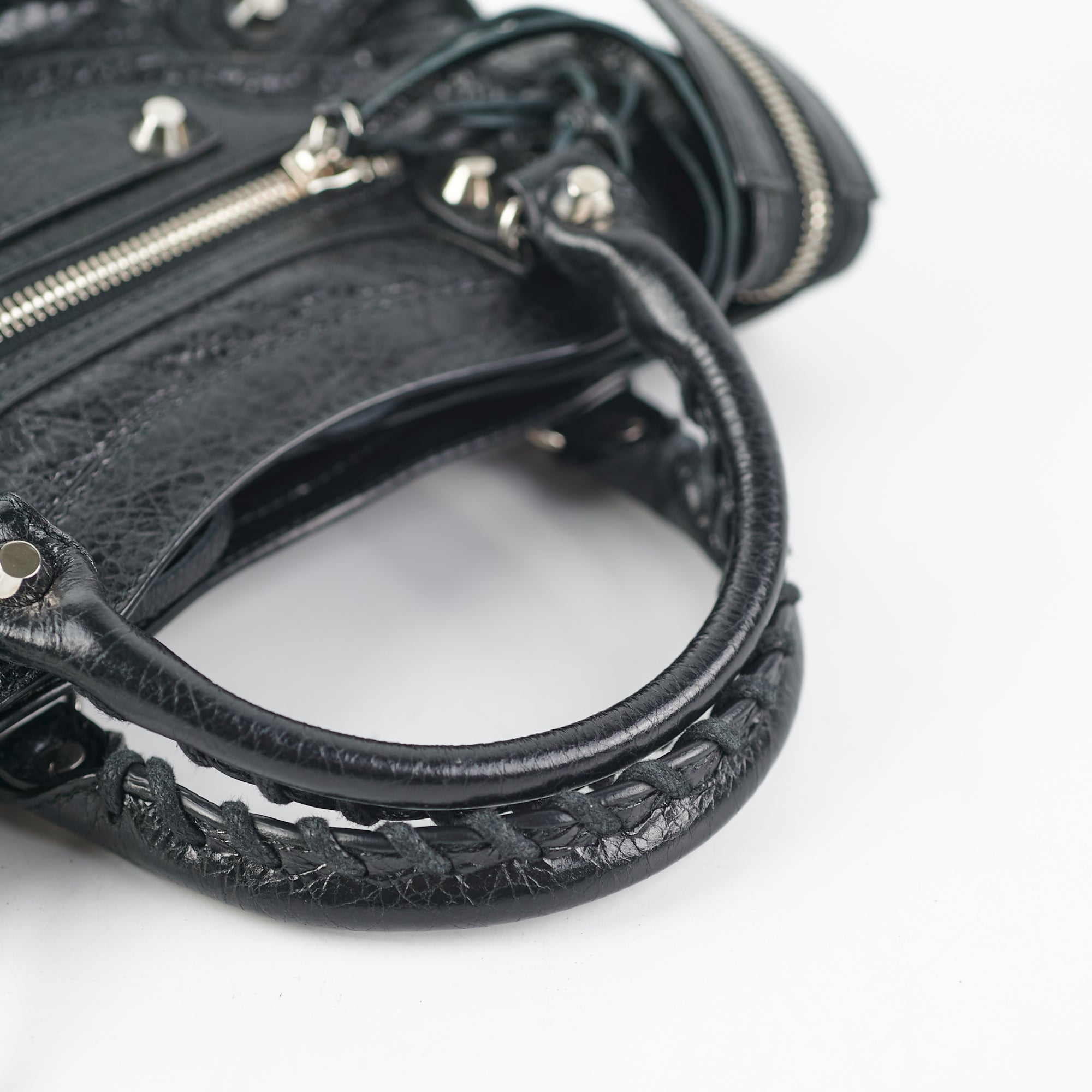 Balenciaga Mini City Bag in Black - Stylish Crossbody Purse for Women, Perfect for Everyday Use, Work, and Travel