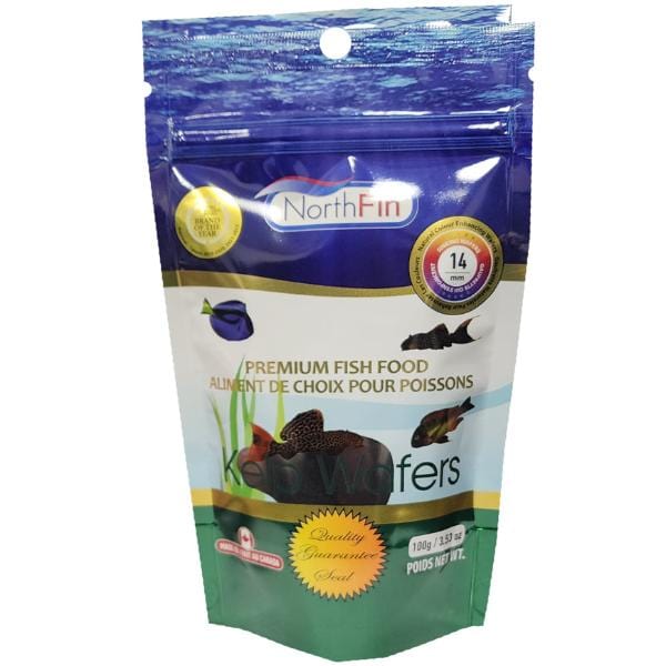 Premium NorthFin Kelp Wafers Fish Food - Nutrient-Rich Algae-Based Formula for Saltwater & Freshwater Aquariums - Ideal for Herbivorous Fish, Tangs & Marine Grazers