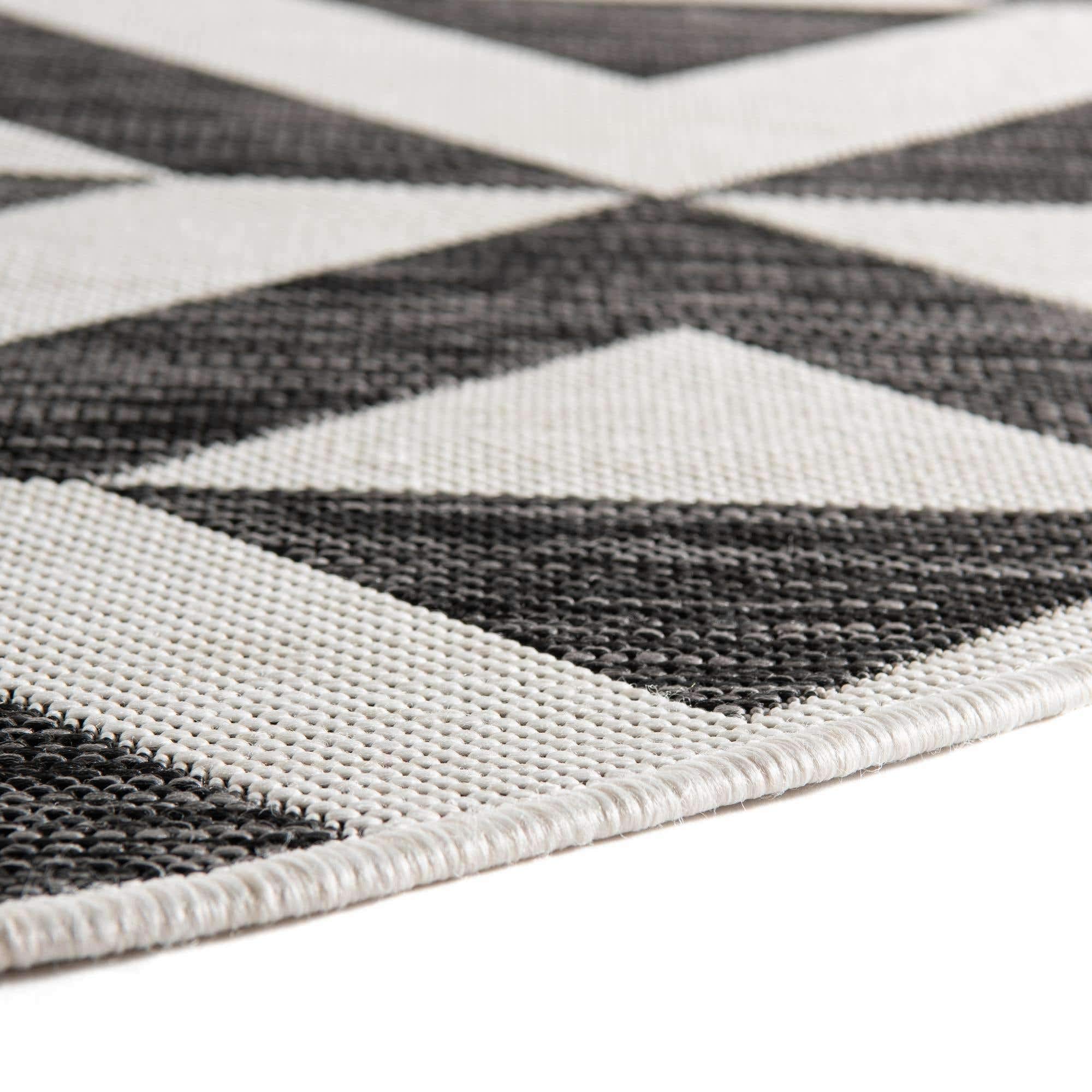 Unique Loom Napa Outdoor Collection Round Area Rug - 4'1