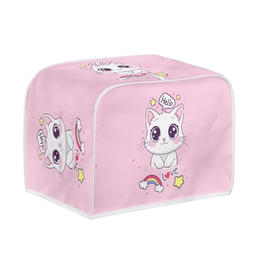 Cute Cat Rainbow Pink