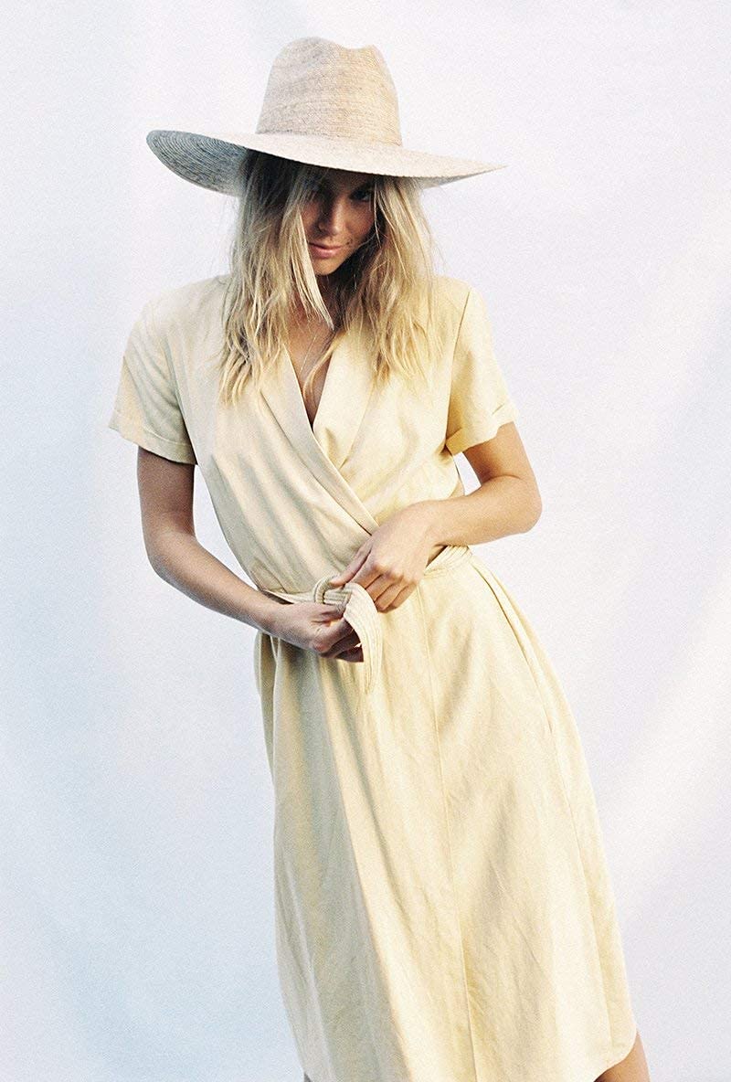 Lack of Color Women's Palma Wide Brim Fedora Hat - Stylish Sun Hat for Beach, Summer Outfits & Outdoor Activities