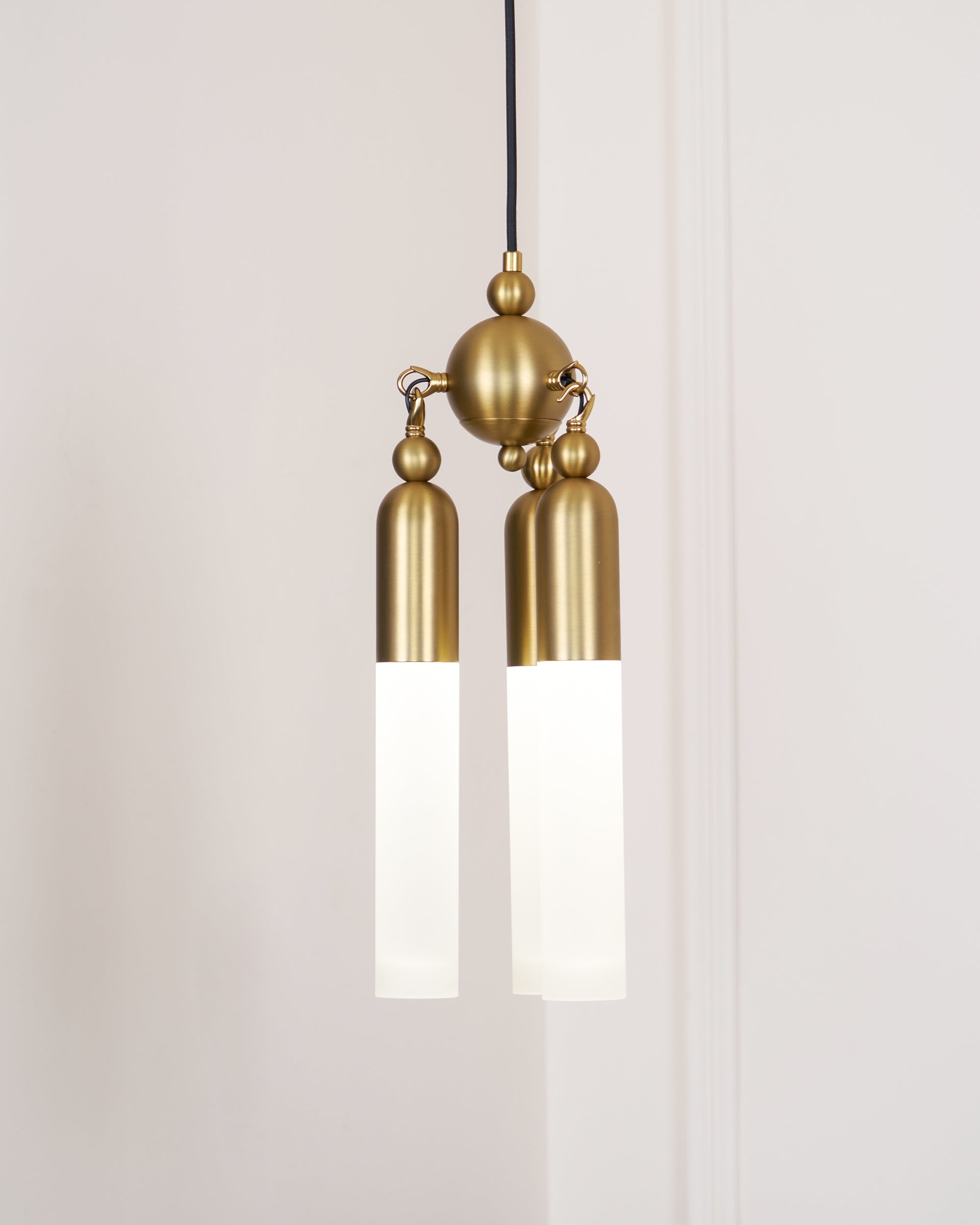 Bettany Pendant Light - Modern Glass Hanging Fixture for Dining Room, Kitchen Island & Bedroom Decor | Energy Efficient LED Lighting