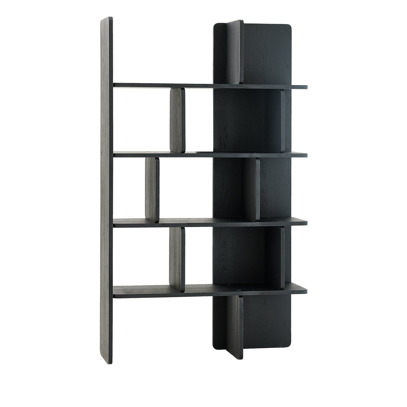 Reyes Black Metal Shelving Unit - Heavy Duty Storage Shelf for Garage, Closet & Office Organization