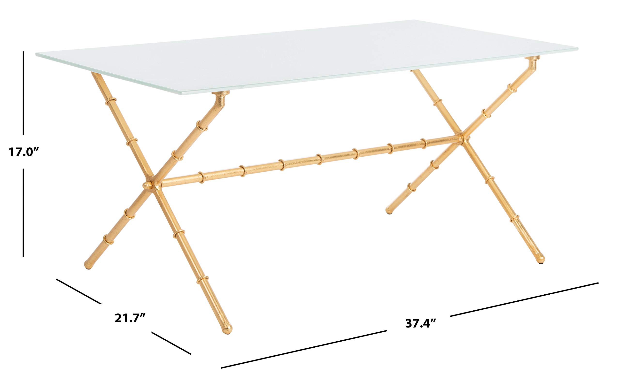 SAFAVIEH Brogen Silver Accent Table - Modern Side Table for Living Room, Bedroom & Office Decor - Perfect for Coffee Table, Nightstand or End Table Use