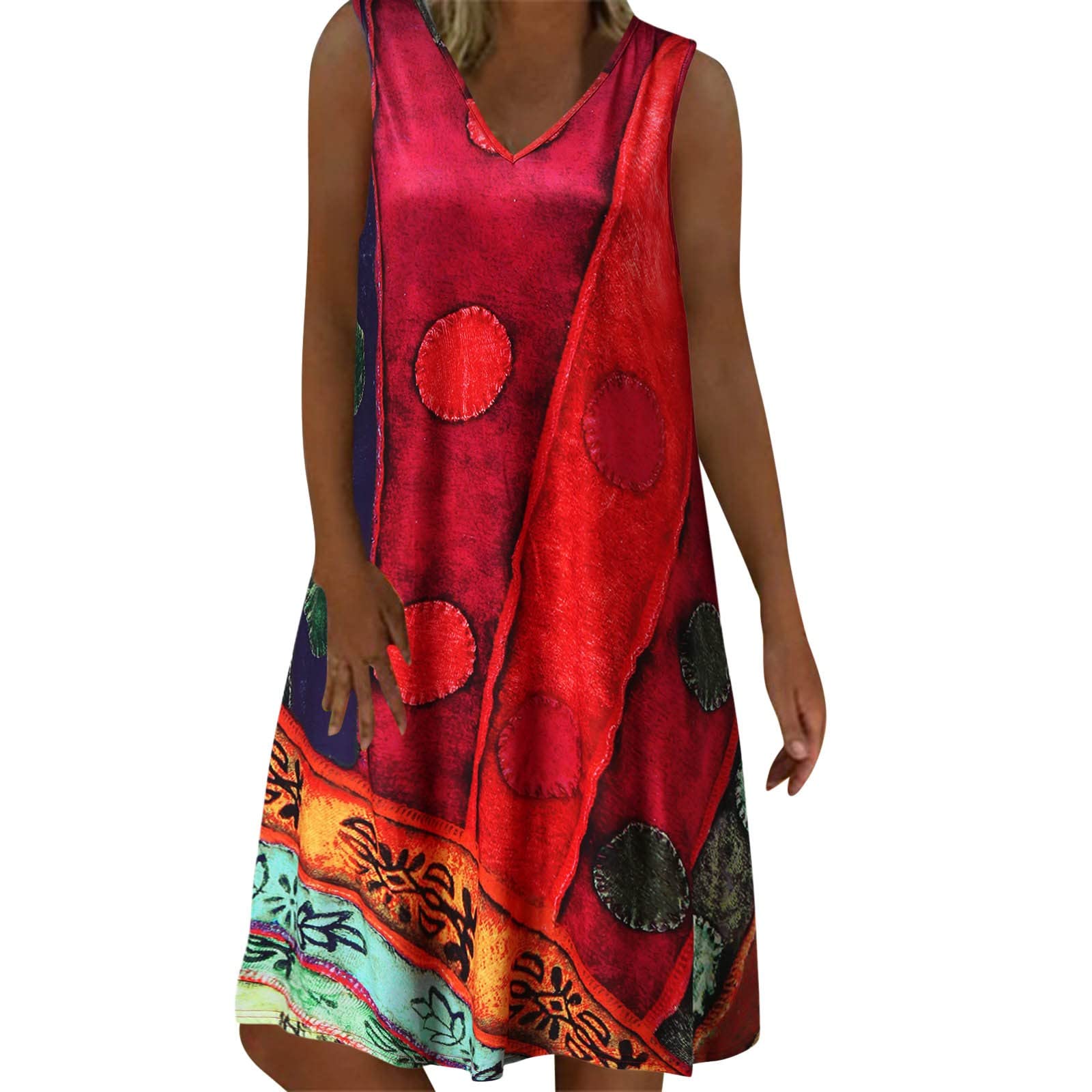 Plus Size Boho Floral Maxi Kaftan Dress for Women - Summer Beach Cover Up, Bridesmaid Dress & Casual Fashion Wear | Flowy Printed Long Dress for Vacations, Pool Parties & Special Occasions