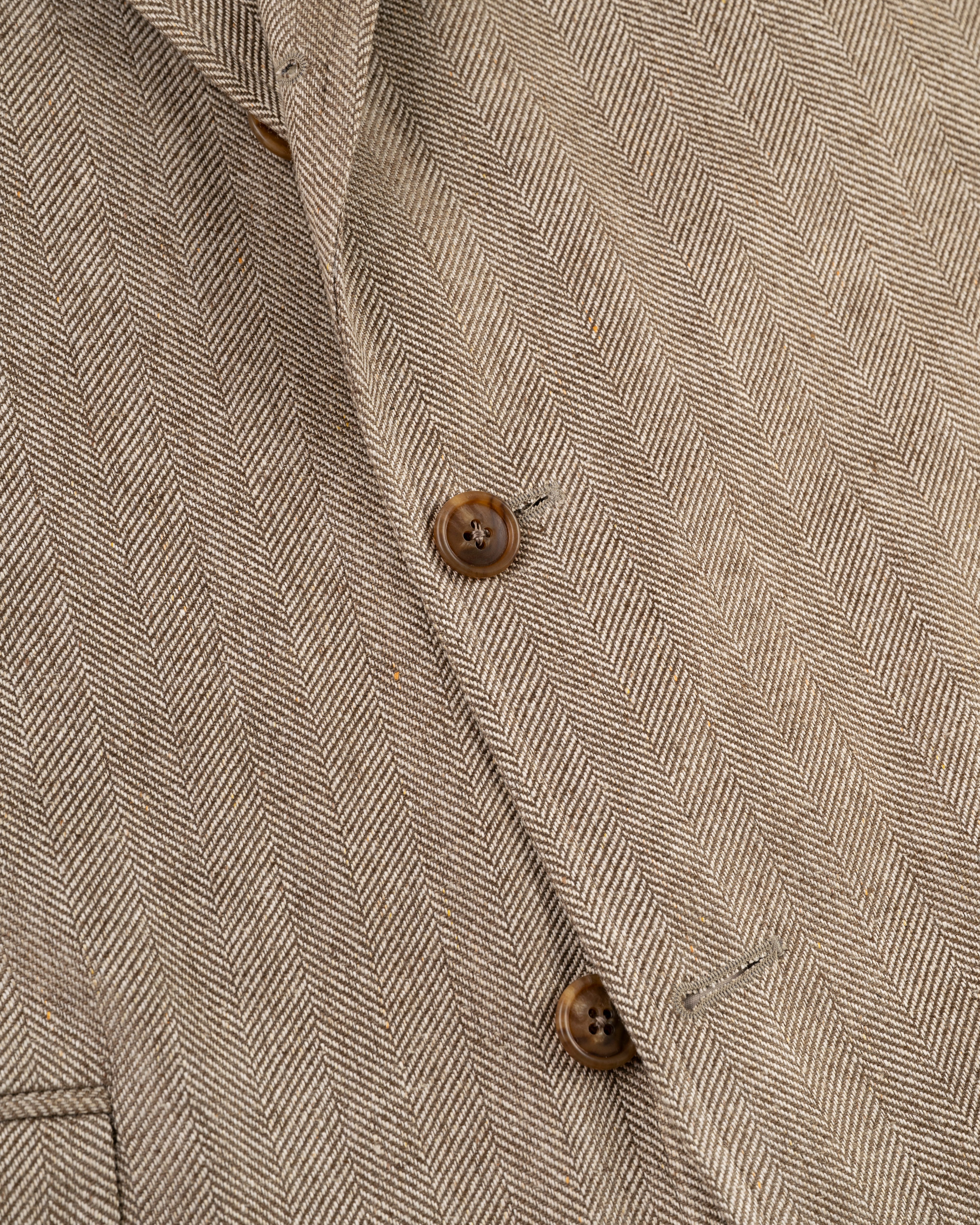 Classic Fit Silk Herringbone Sport Coat for Men - Elegant Blazer for Business, Weddings & Formal Events