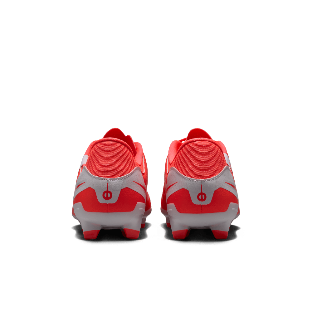 Nike Tiempo Legend 10 Academy FG/MG Soccer Cleats for Men - Hot Lava/White - Firm Ground & Multi-Ground Football Shoes - Perfect for Training & Match Play