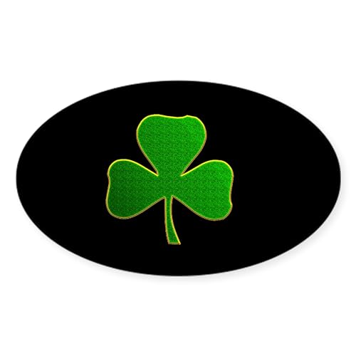 White - Lucky Irish Shamrock