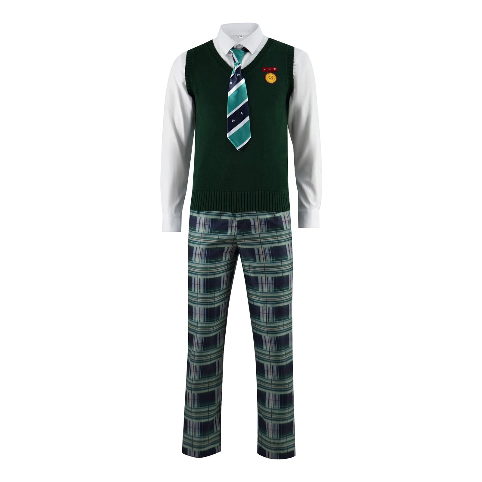 All of Us Are Dead Korean Drama Cosplay Costume - School Uniform Jacket & Skirt Outfit for Women | Halloween Party, Comic Con, Anime Convention