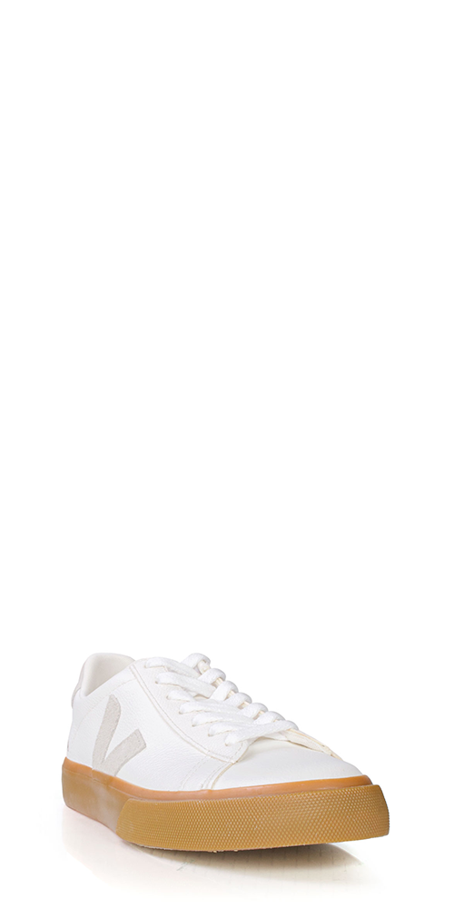 Premium White Campo Leather Sneakers for Men & Women – Comfortable & Stylish Casual Shoes for Walking, Travel & Everyday Wear