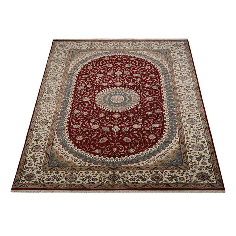 Handmade Persian Rug - Premium Hand-Knotted Wool Carpet for Living Room, Bedroom & Dining Area - Traditional Oriental Design - Perfect for Home Decor & Luxury Interior