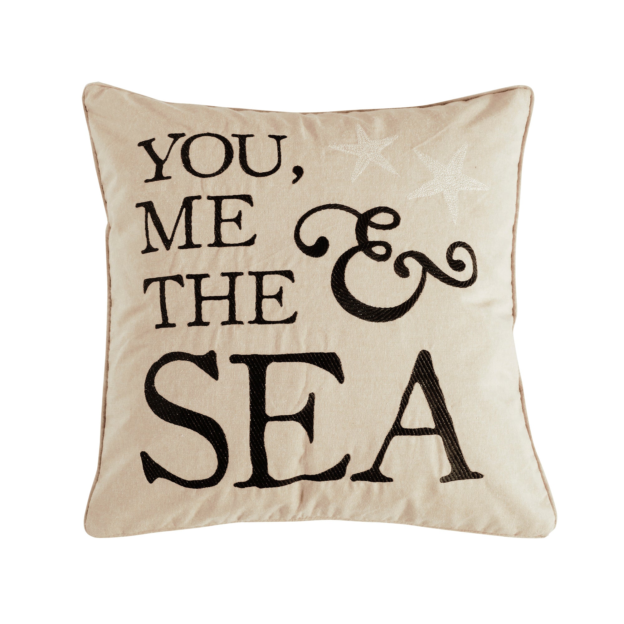 Cerralvo You Me Sea Pillow - Soft & Comfortable Couples Pillow for Cuddling, Gifts for Couples, Long Distance Relationship Gifts - Perfect for Movie Nights, Bedroom Decor, and Romantic Getaways