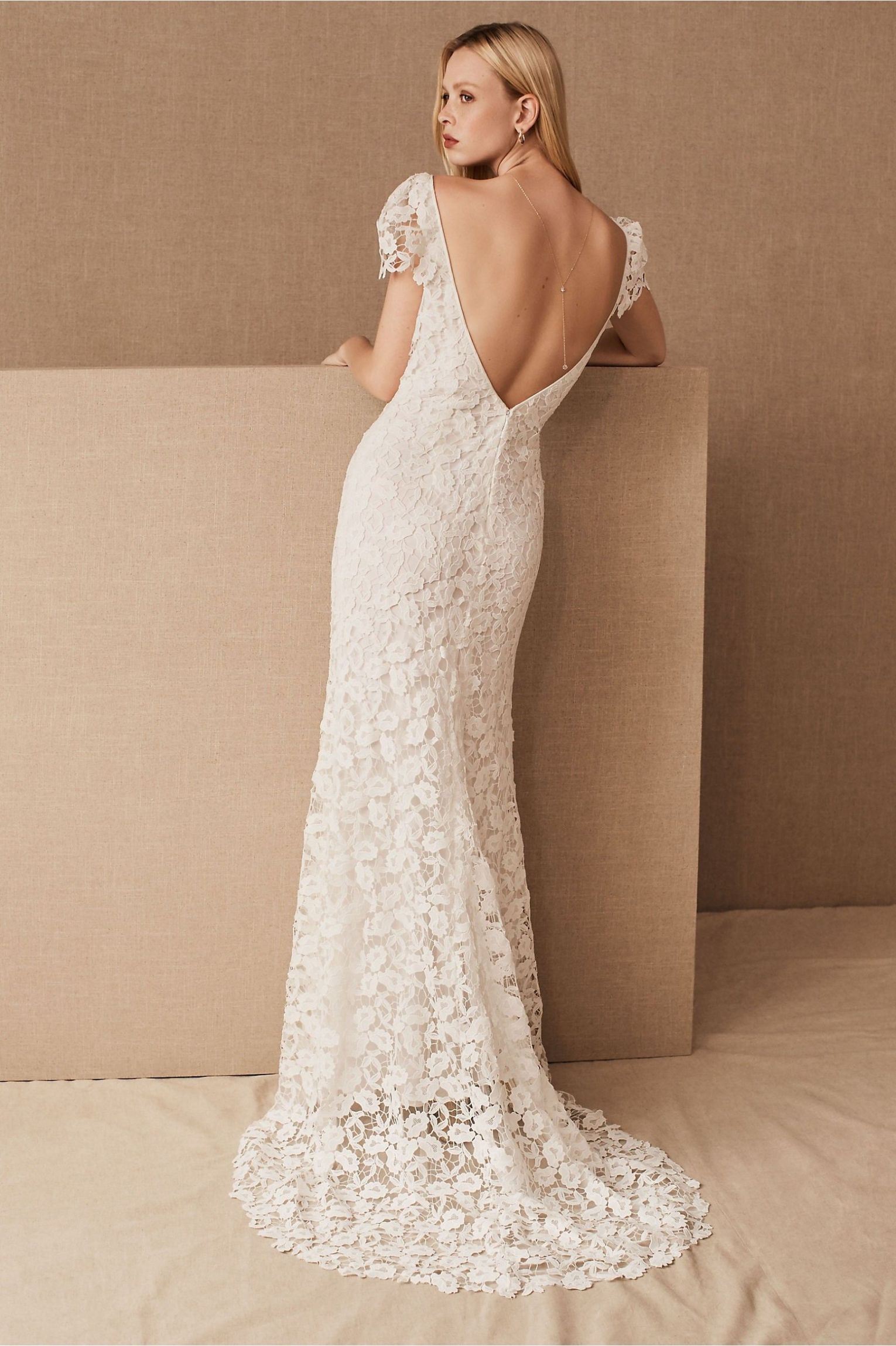 BHLDN Wtoo Francila Wedding Gown - Elegant Lace Bridal Dress for Bride, Perfect for Beach, Garden & Formal Weddings