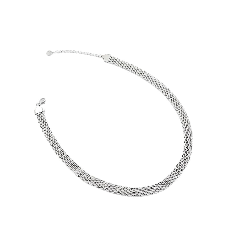 Addelynn Elegant Mesh Choker Necklace - Waterproof & Hypoallergenic for Women - Perfect for Parties, Weddings, and Everyday Wear