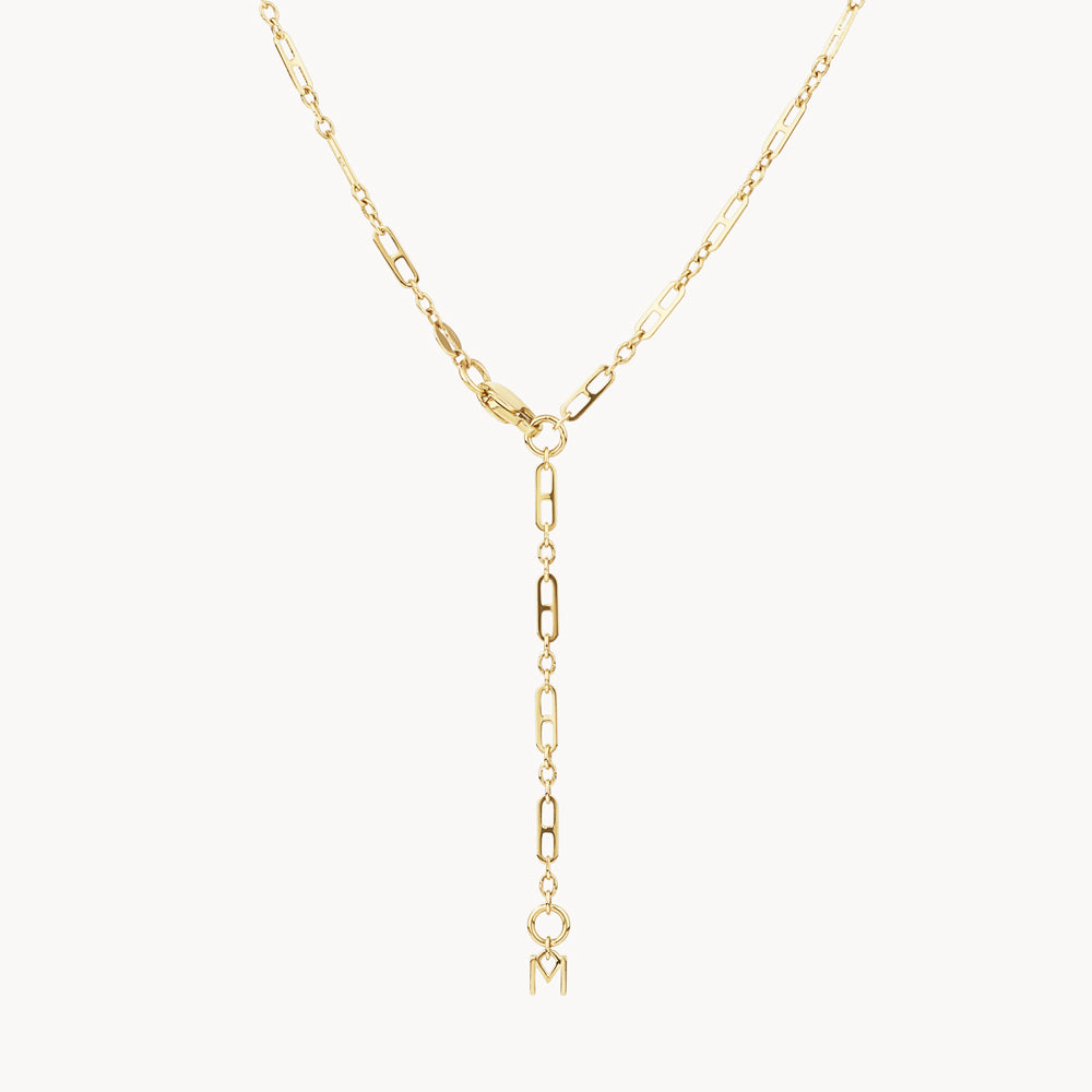 10k Gold Anchor Paperclip Chain Necklace - Dainty Layering Jewelry for Women, Perfect for Everyday Wear & Gift Giving