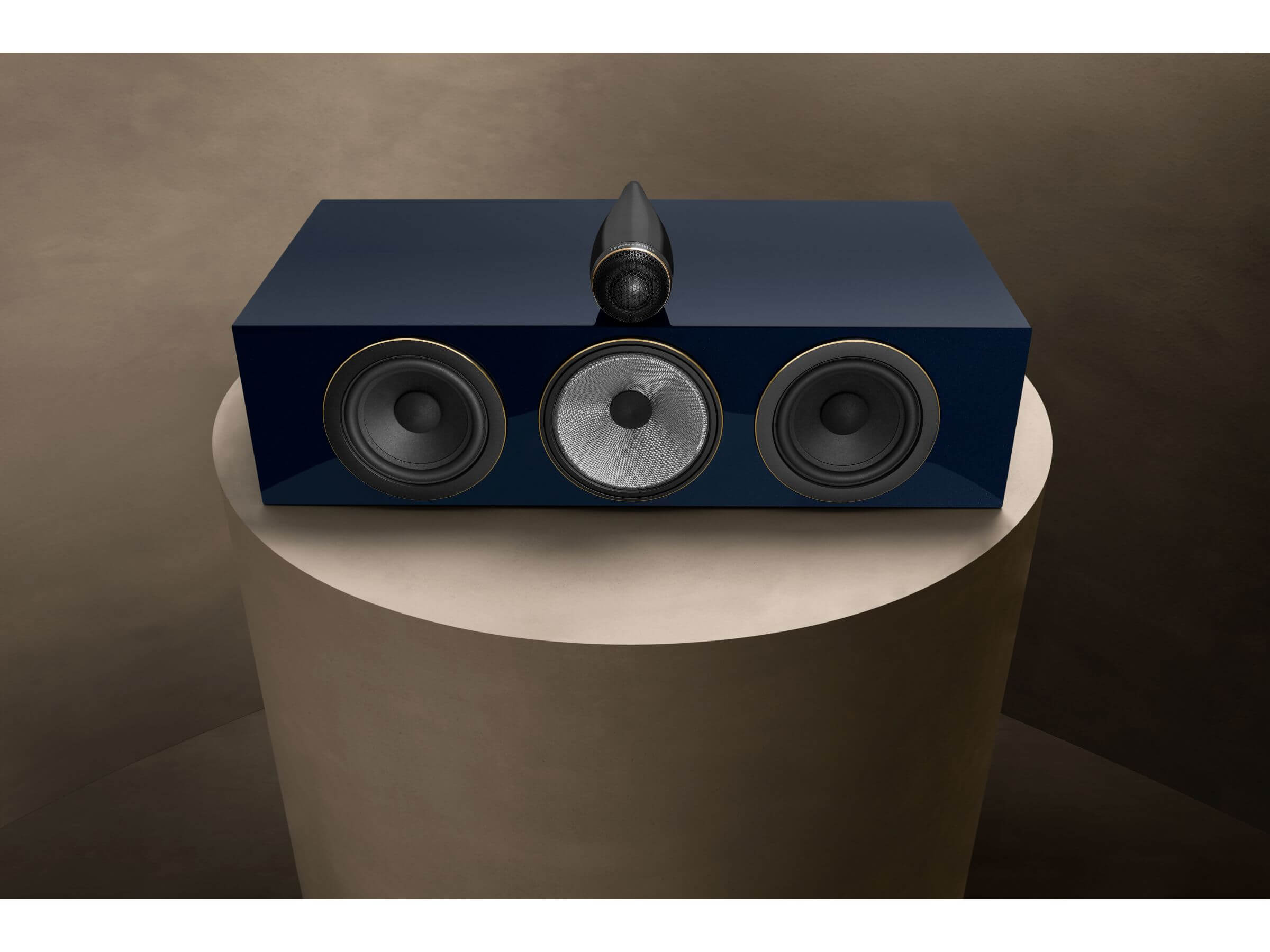 Bowers & Wilkins HTM71 S3 Signature Center Channel Speaker - Premium Home Theater Audio System for Movies, Music & Gaming