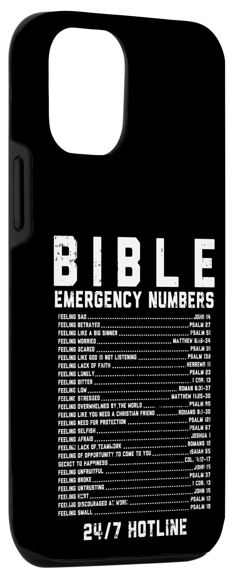 iPhone 12/12 Pro Christian Phone Case with Bible Verses - Religious Gift for Faith, God & Jesus - Perfect for Church, Prayer & Daily Inspiration