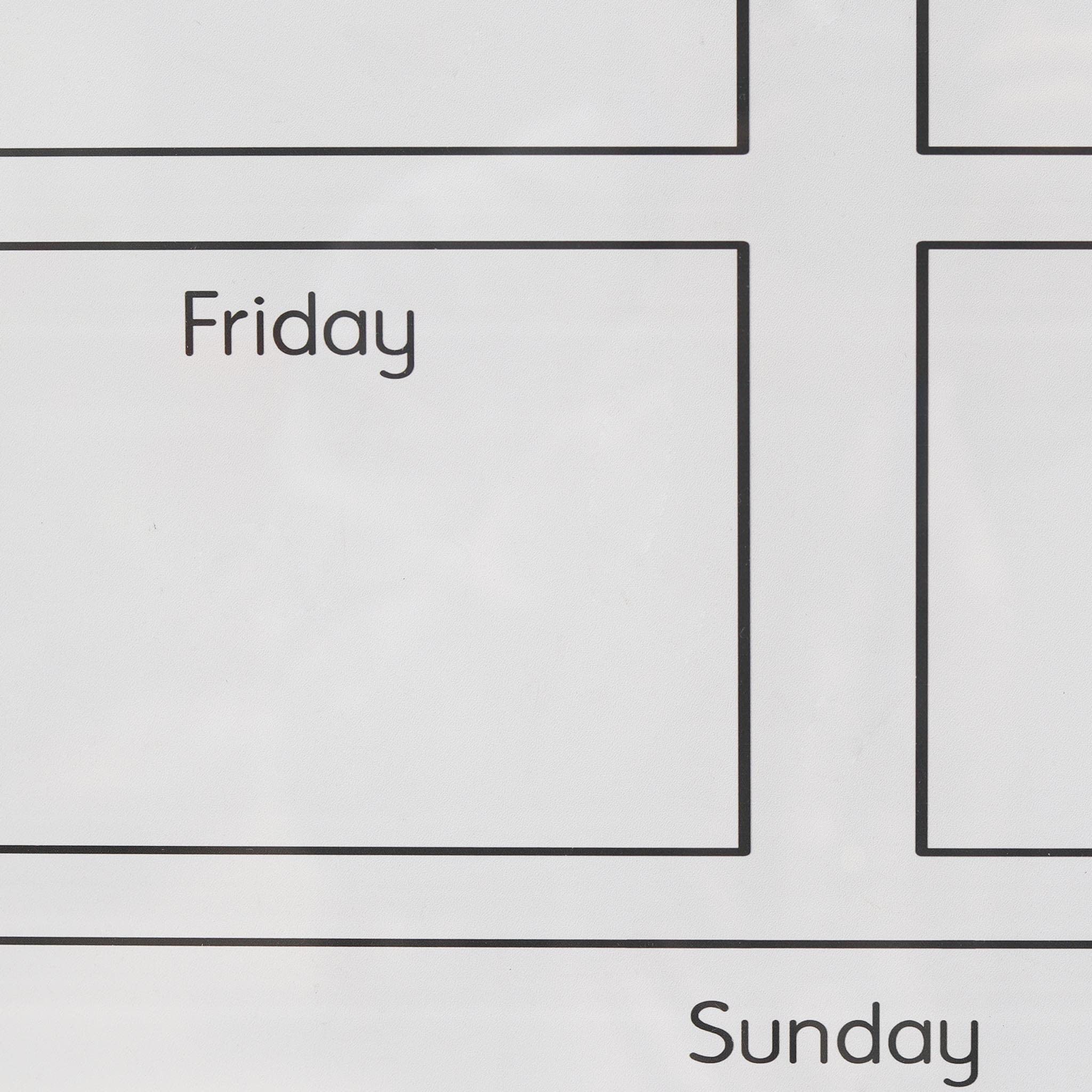 Reusable Acrylic Wall Calendar Dry Erase Board - 18x24 Vertical Weekly Planner for Home & Office, Task Organizer & Goal Tracking Whiteboard | Perfect for Schedules, Reminders & Productivity Planning