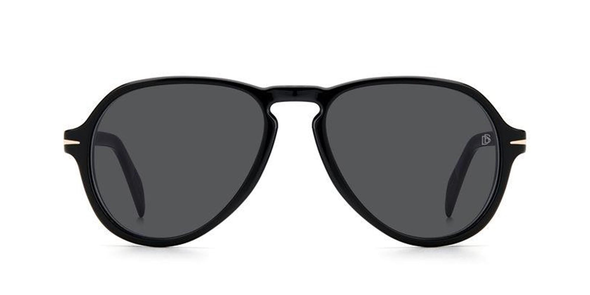 David Beckham DB7079/S Men's Sunglasses - Polarized UV Protection Aviator Style for Driving, Outdoor Sports & Fashion