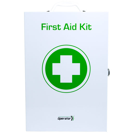 Operator 5 Series Metal First Aid Kit - Premium Emergency Medical Supply Box for Home, Car, Camping & Workplace Safety