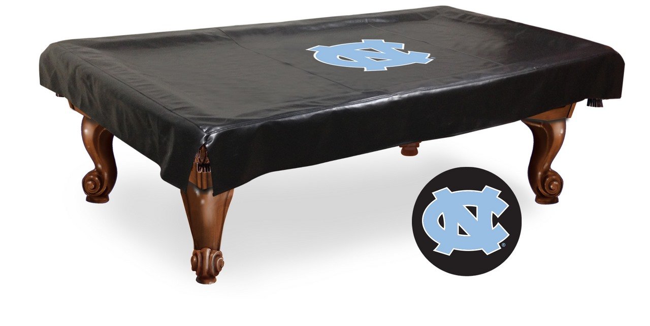 Official NCAA North Carolina Tar Heels Billiard Table Cover - Durable Pool Table Protector for Game Rooms, Bars & Man Caves - Perfect for Tar Heels Fans & Sports Enthusiasts