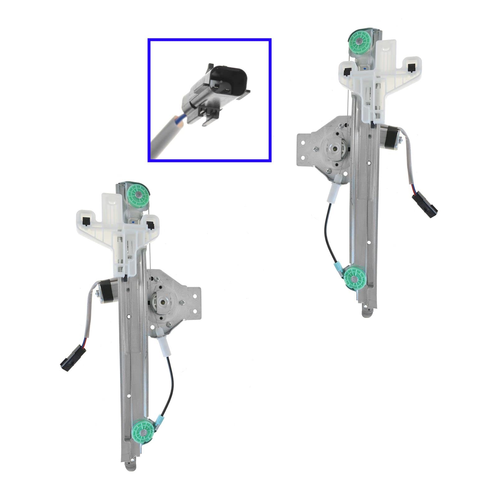 Dodge Caliber Power Window Regulator & Motor Assembly Replacement for 2007-2012 Models - Fix Stuck or Noisy Windows for Smooth Operation