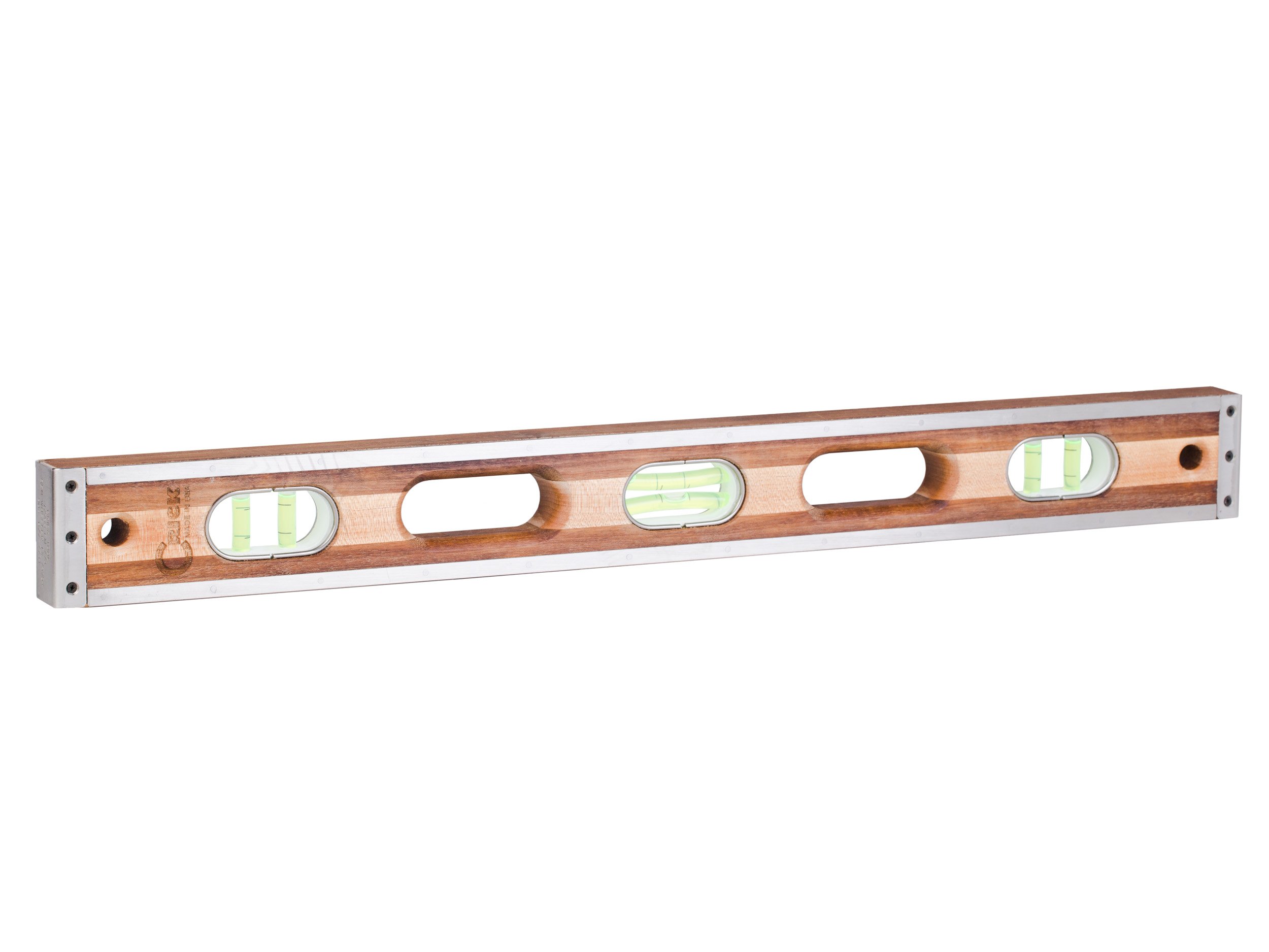 CRICK TOOL 24 Inch Wooden Level - Premium Carpenter's Level for Accurate Measurements - Perfect for Woodworking, Construction, and DIY Home Projects
