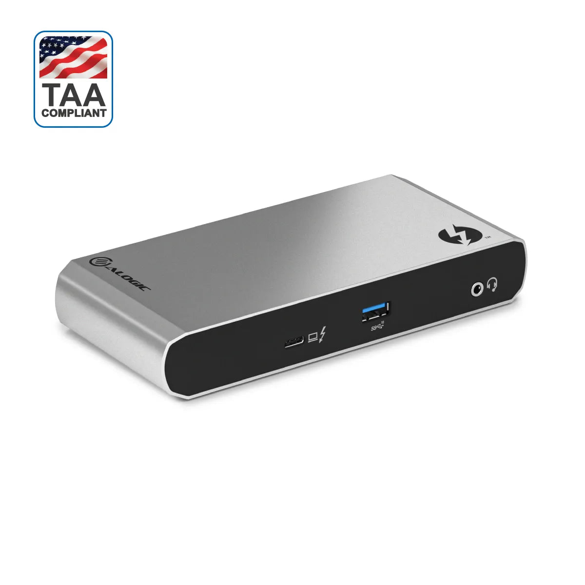 Thunderbolt 3.0 USB C Docking Station - Dual 4K@60Hz Display, 100W Power Delivery, 10Gbps Data Transfer - Perfect for MacBook Pro, Dell XPS & Home Office Setup