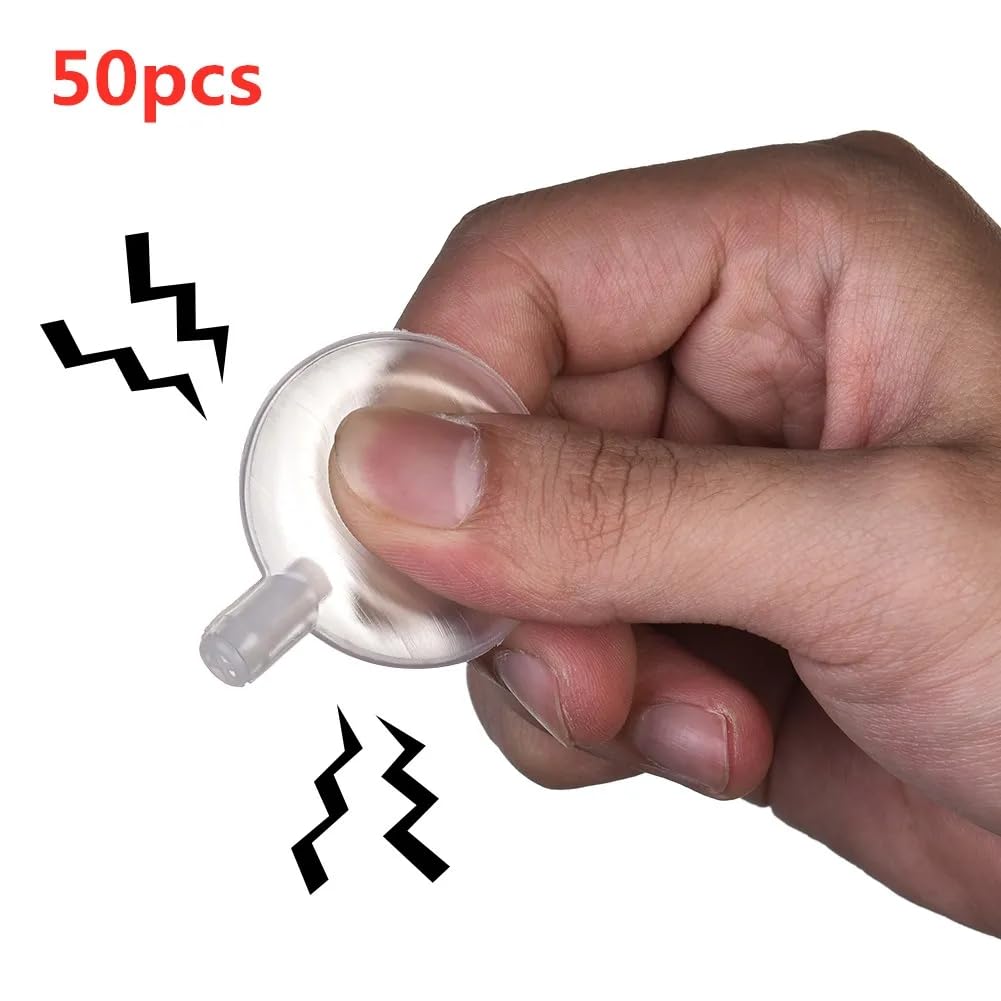 50 Pcs 35mm Squeakers for Dog Toys - Pet Toy Repair Parts, Replacement Noise Makers for Puppy Chew Toys - Perfect for DIY Pet Toy Fixes and Interactive Playtime