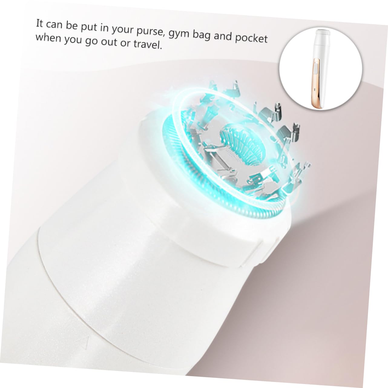Electric Eyebrow Trimmer & Facial Hair Remover for Women - Rechargeable Eyebrow Shaper, Painless Hair Removal Device with Inflatable Headband - Perfect for Eyebrow Grooming, Upper Lip & Facial Hair Removal at Home