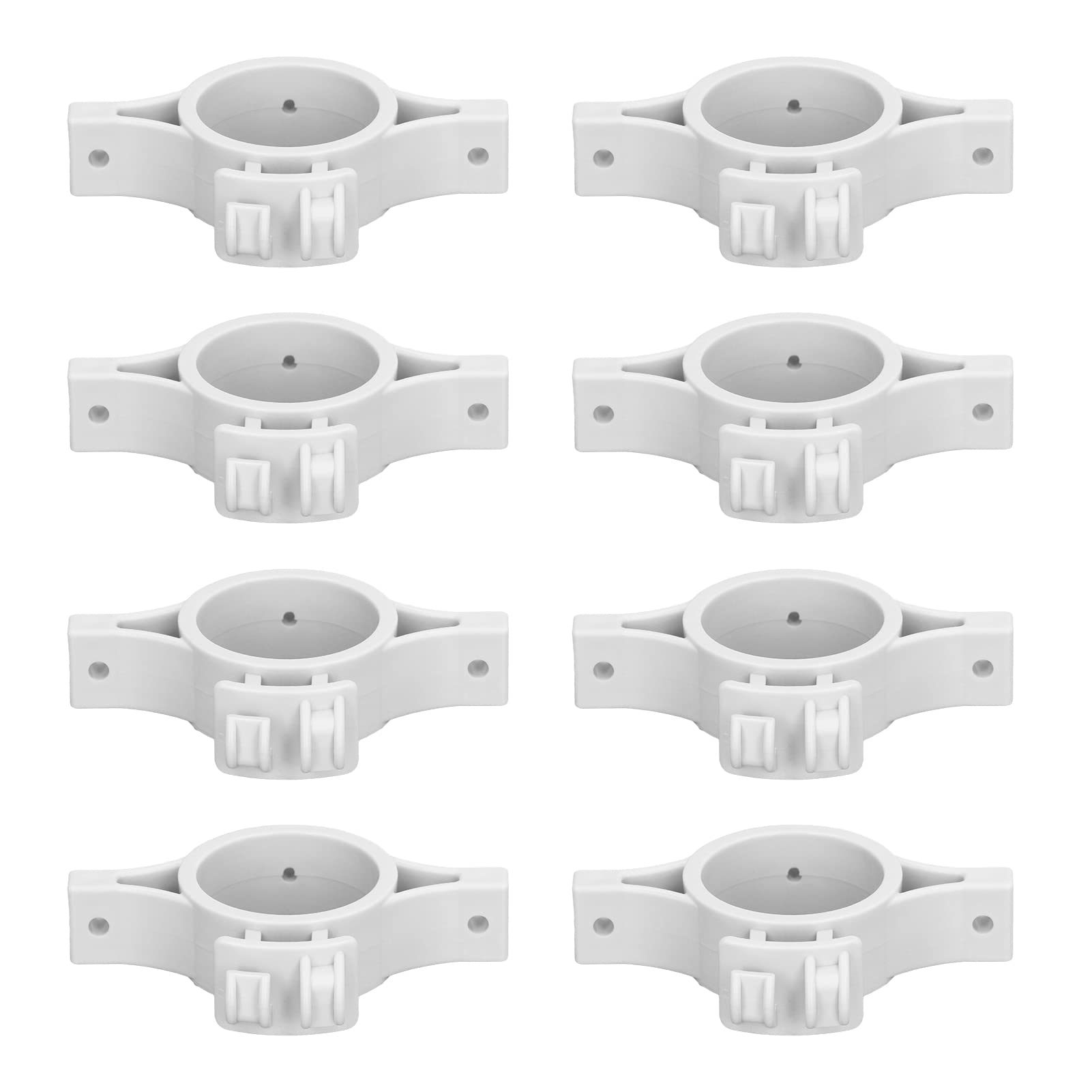 Shanrya Electric Fence Insulators - 8x6x1.8cm (3.1x2.4x0.7in) High Voltage Pulse Insulators for Farm, Ranch & Livestock Fencing - Weatherproof & Durable for Outdoor Use