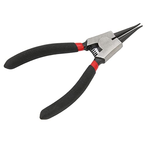 SK-112-5D Ring Retaining Pliers - Professional Circlip Pliers with Heat-Treated Immersion Handle for Home & Automotive Repair | DIY, Jewelry Making, and Mechanical Maintenance Tool