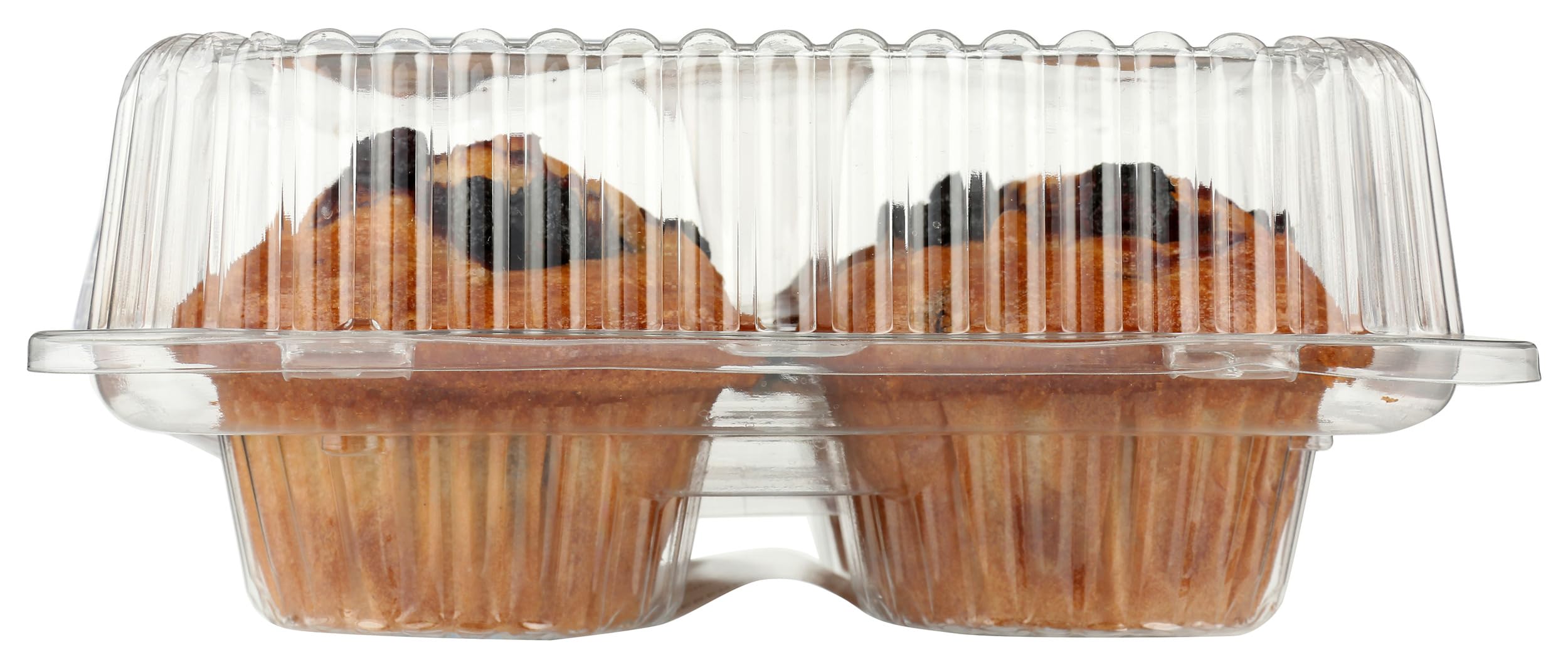 BY THE WAY BAKERY Blueberry Muffins - 15oz Pack of Fresh, Moist & Delicious Homemade-Style Muffins - Perfect for Breakfast, Snacks & Office Treats