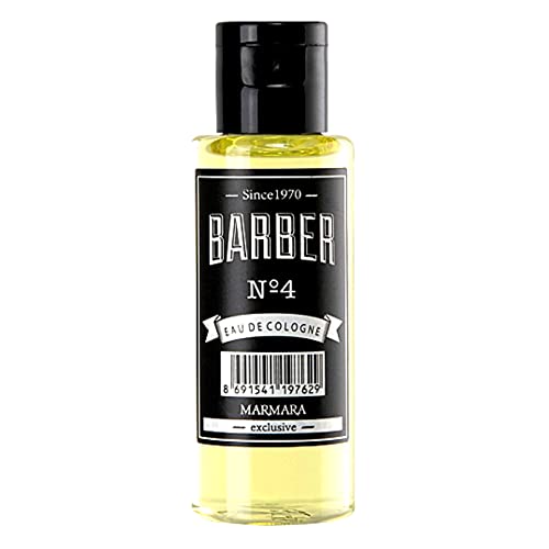 Marmara Barber Cologne No. 4 Green - 50ml Premium Cologne for Modern Barbers & Traditional Shaving Enthusiasts | Fresh Scent for Grooming, Special Occasions & Daily Confidence Boost