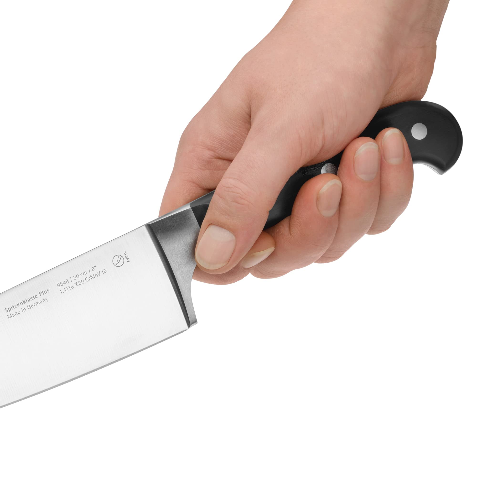 WMF Premium Bread Knife - 31.5cm German-Made with Double Shaft Grinding, Brugemeter Technology & XL Handle (20cm Blade) - Perfect for Artisan Breads, Pastries & Professional Kitchens